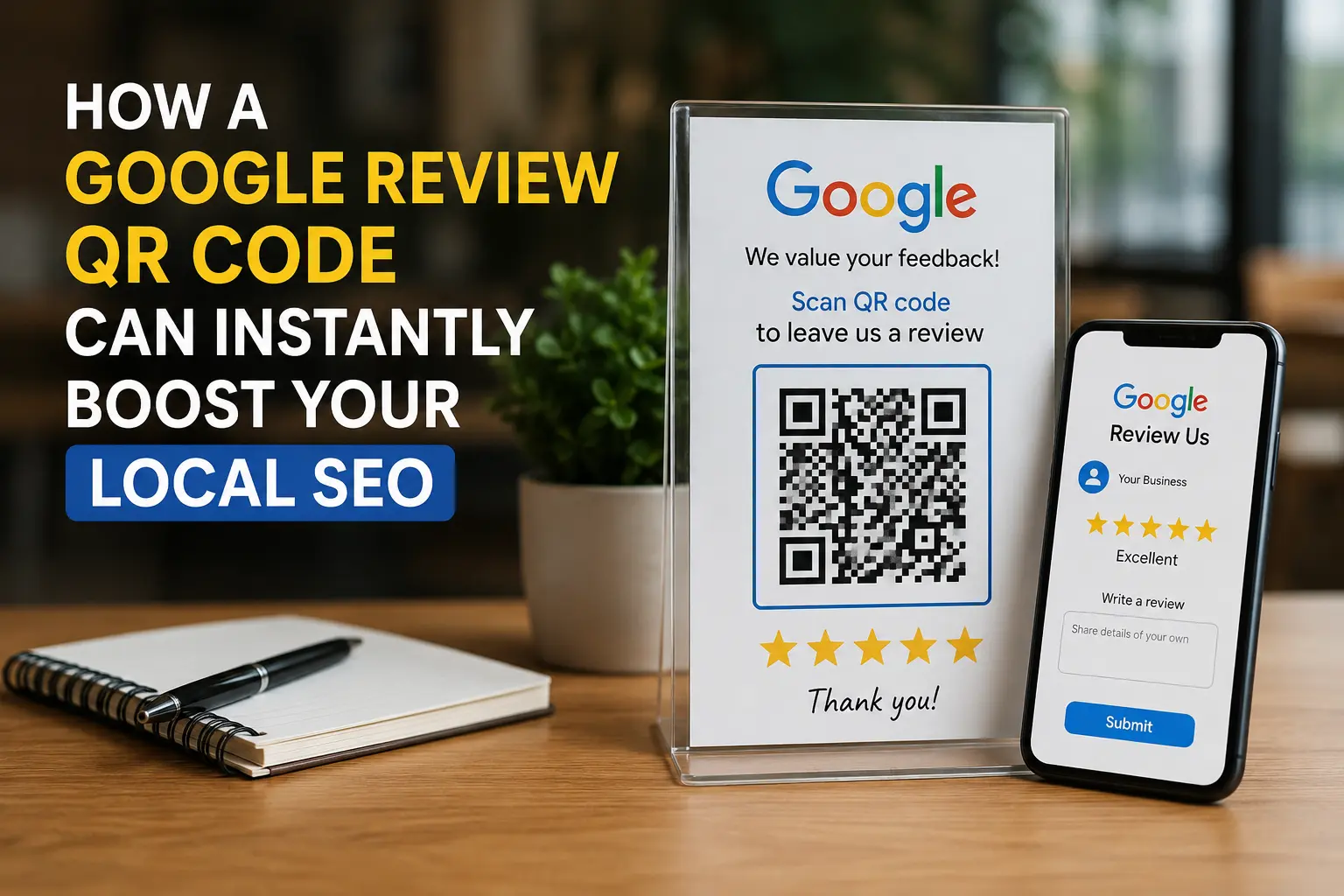 How a Google Review QR Code Can Instantly Boost Your Local SEO